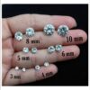 Brincos Zirconia Redonda 5mm - Image 2