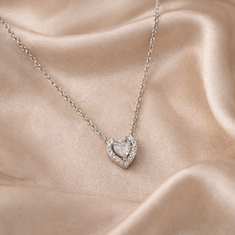 Colar coração inspiração