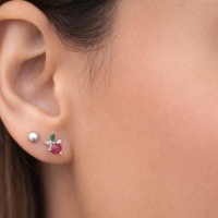 Brincos Mini cerejas